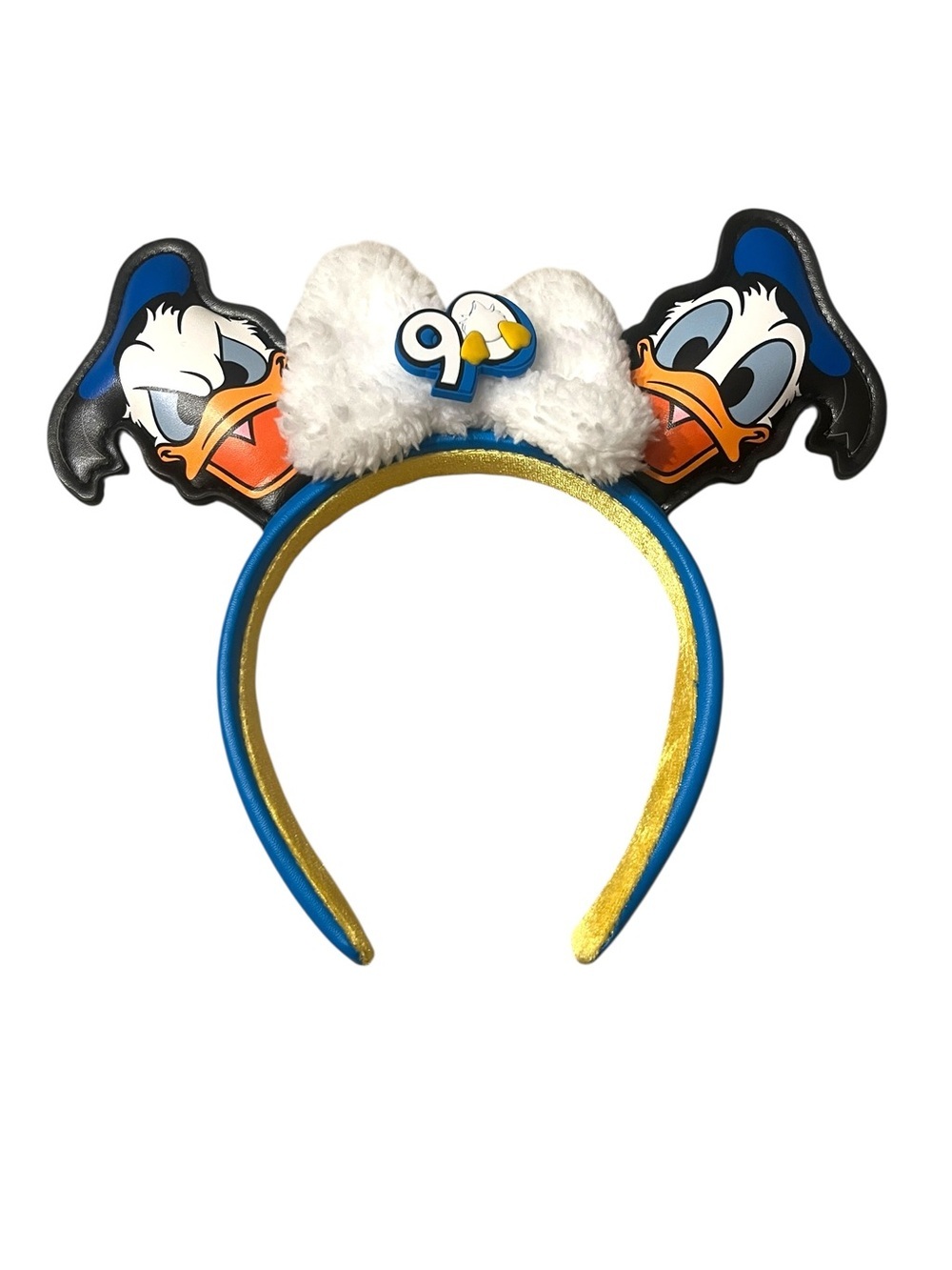 Disney Parks Donald Duck 90th Anniversary Ears Headband